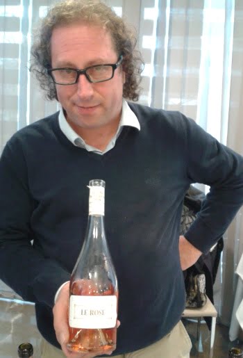 Bertrand Sourdais y su Le Rosé (vinos rosados)