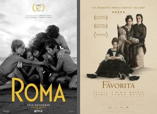 Laureles (romanos) y zascas en las nominaciones a los Óscar 2019