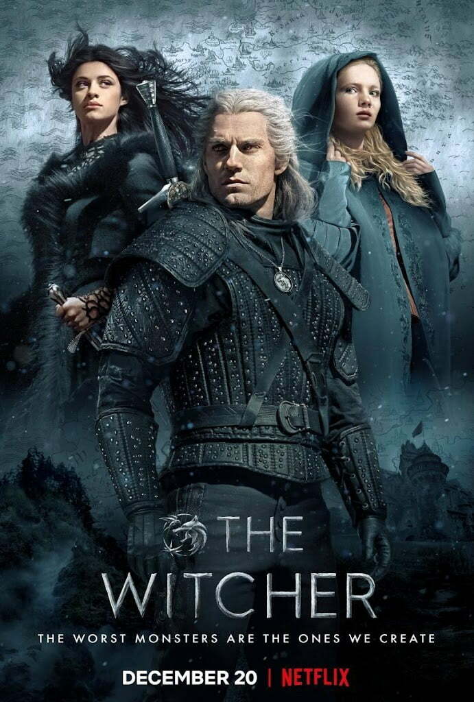 Cartel de la Temporada 1 de The Witcher